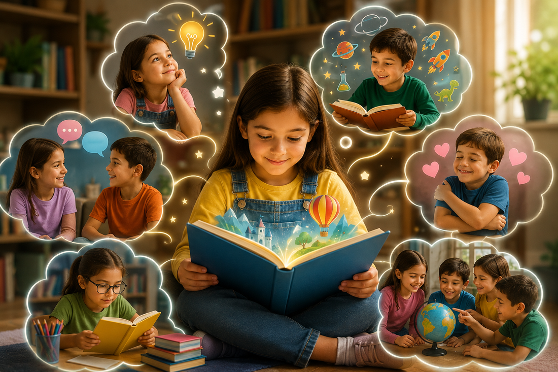 Beneficios de la lectura infantil en el desarrollo de niñas y niños