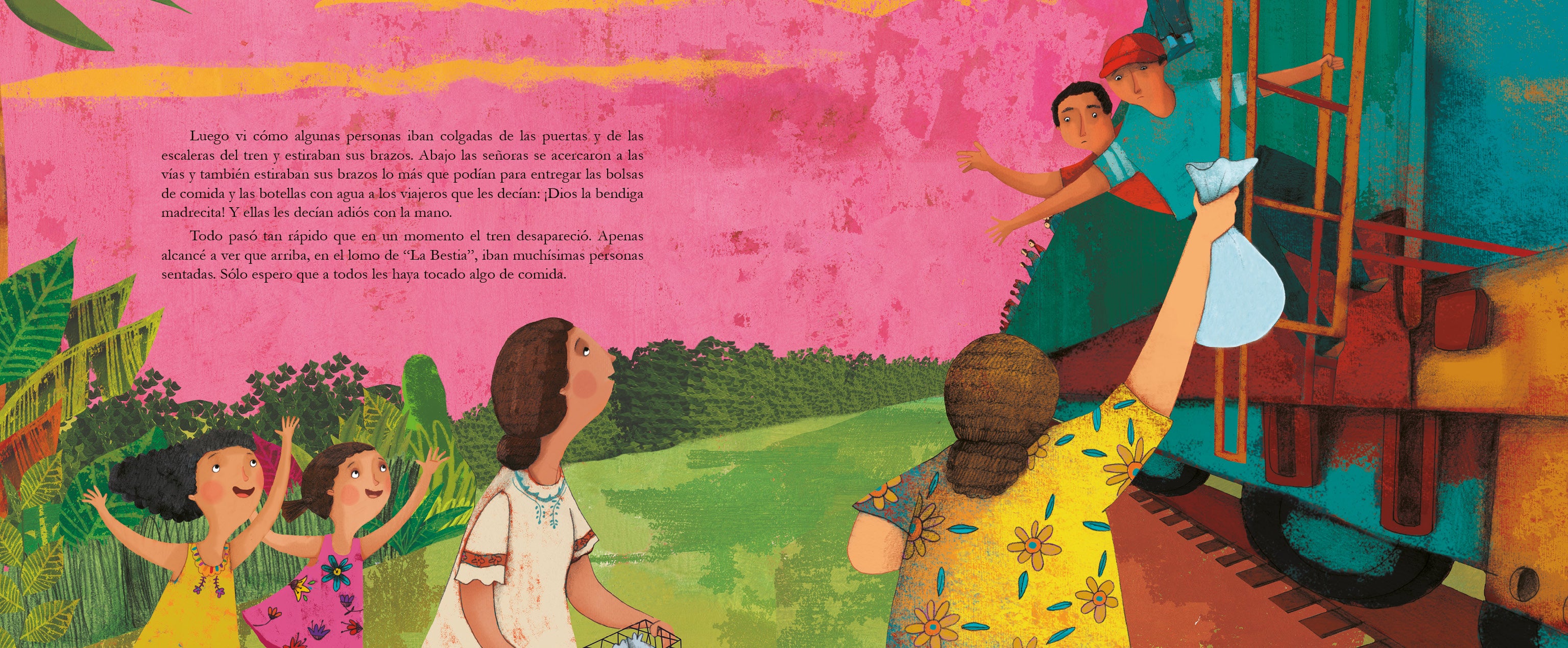 En el lomo de "La Bestia". La generosidad de Las Patronas