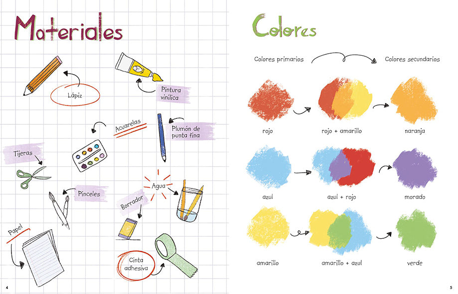 Pinceladas maestras. Libro de actividades artísticas