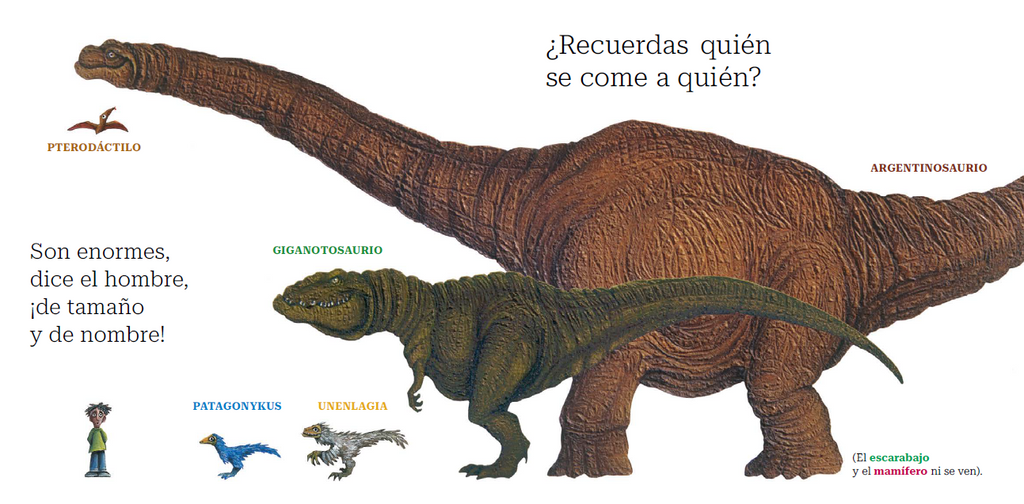 Desayuno, comida y cena: ¡dinosaurios en cadena!