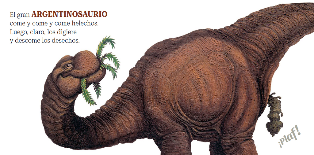 Desayuno, comida y cena: ¡dinosaurios en cadena!