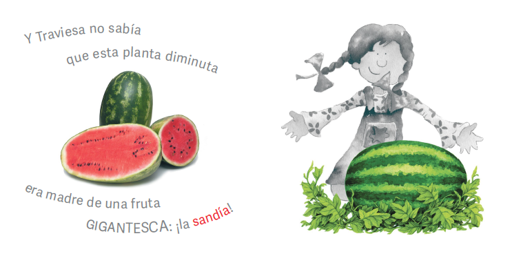 Dime, Traviesa, ¿qué fruta es ésa?
