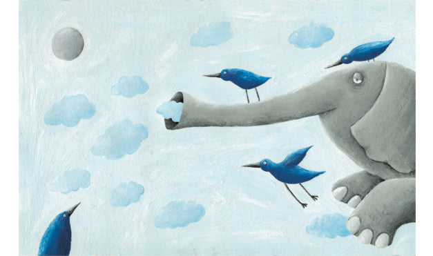 Cielo azul