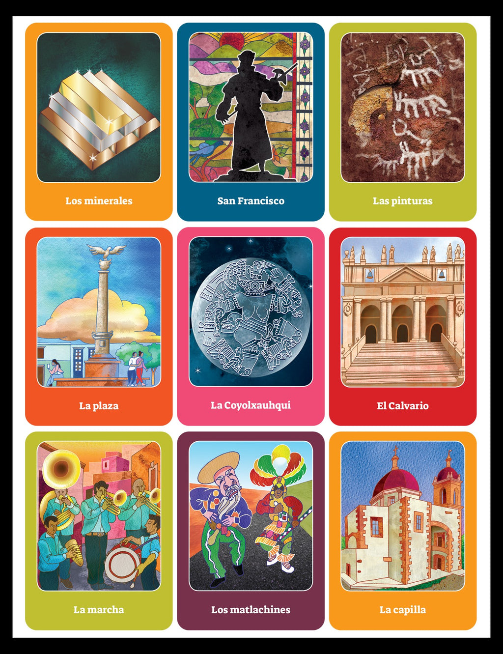 Lotería, Camino Real de Tierra Adentro