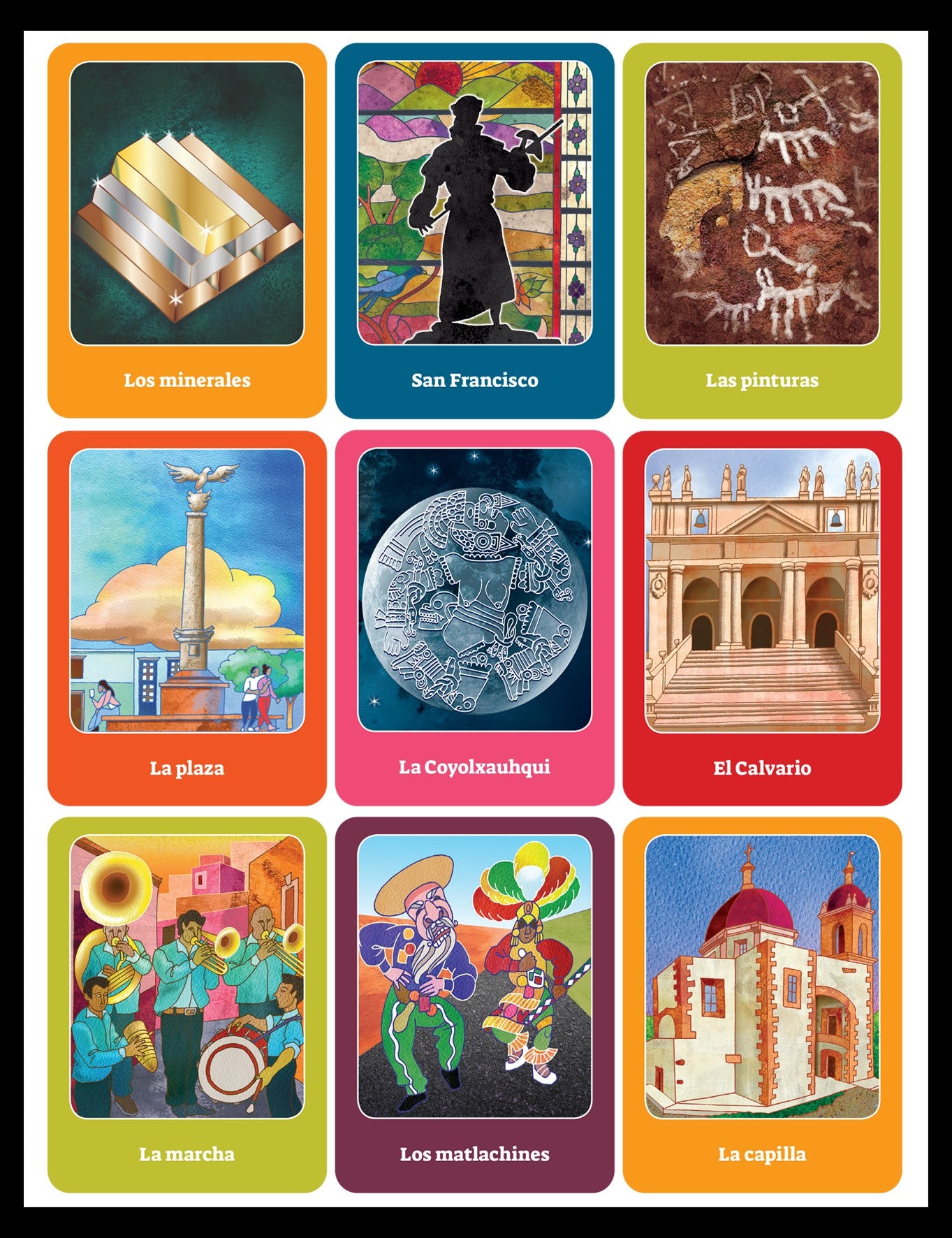 Lotería, Camino Real de Tierra Adentro