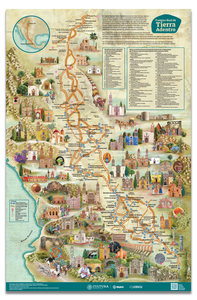 Mapa Camino Real de Tierra Adentro