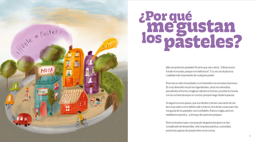 Y, de repente, quise un pastel