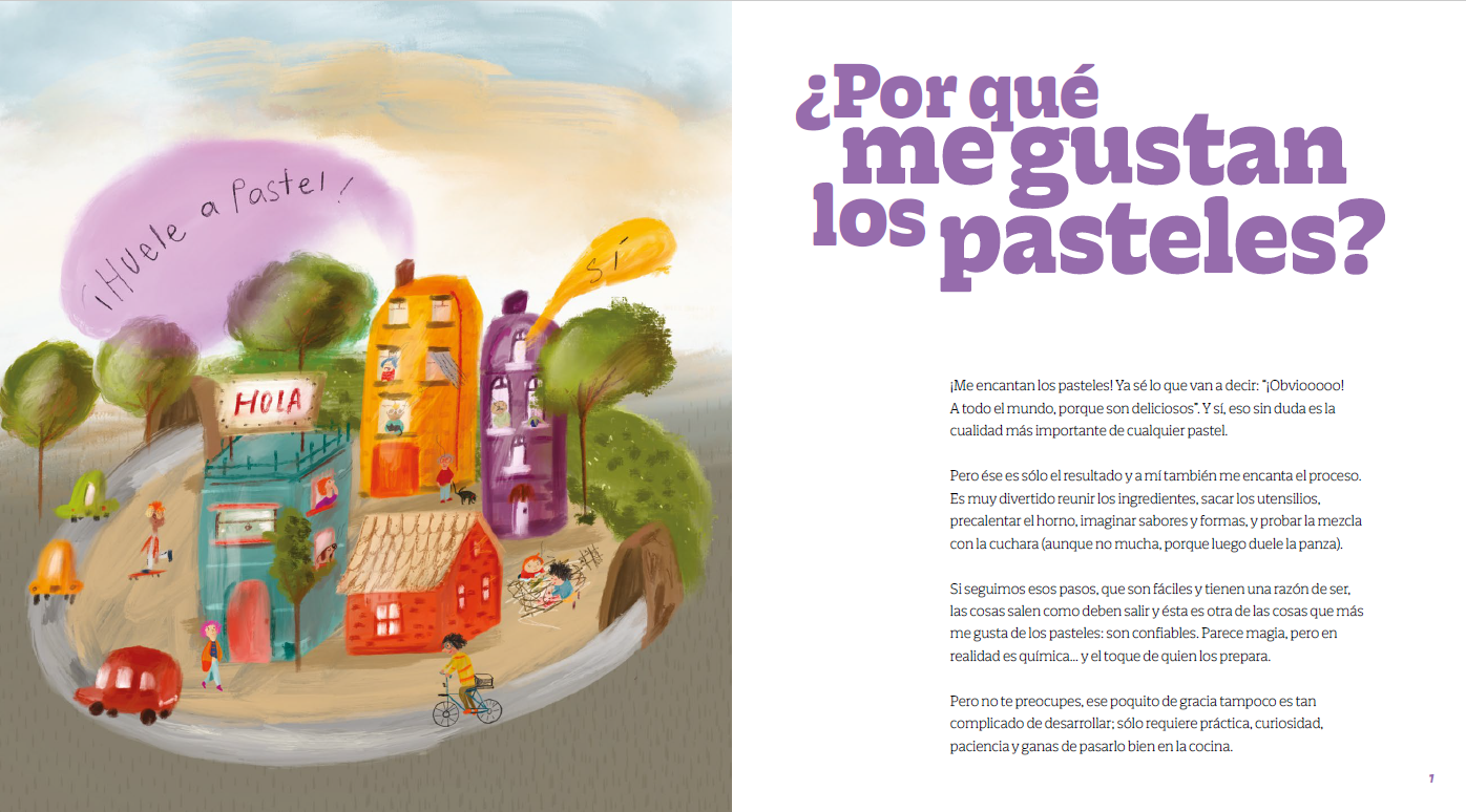 Y, de repente, quise un pastel