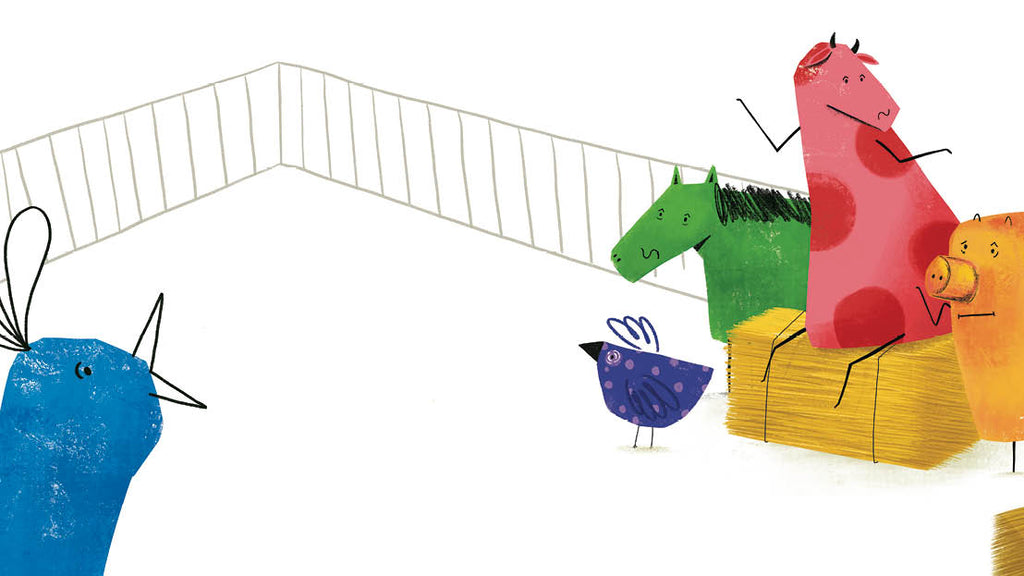 Pollo y el león