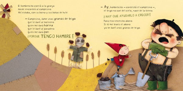 ¡Qué hambre la del hombrecito!