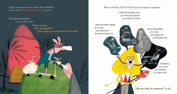 ¿Tú te crees el león?