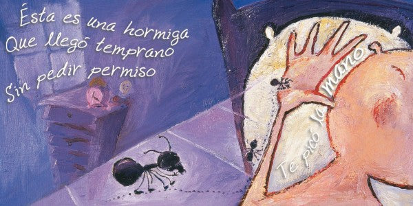 ¿Qué te picó la hormiga de los pies a la barriga?