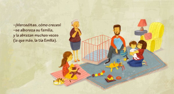 ¡Merceditas, cómo creces!