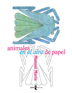 Animales en el aire de papel
