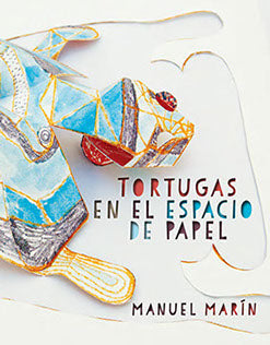 Tortugas en el espacio de papel