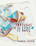 Tortugas en el espacio de papel