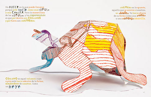 Tortugas en el espacio de papel