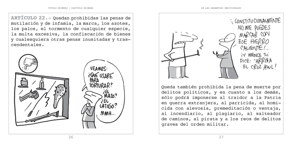 La Constitución ilustrada por Trino