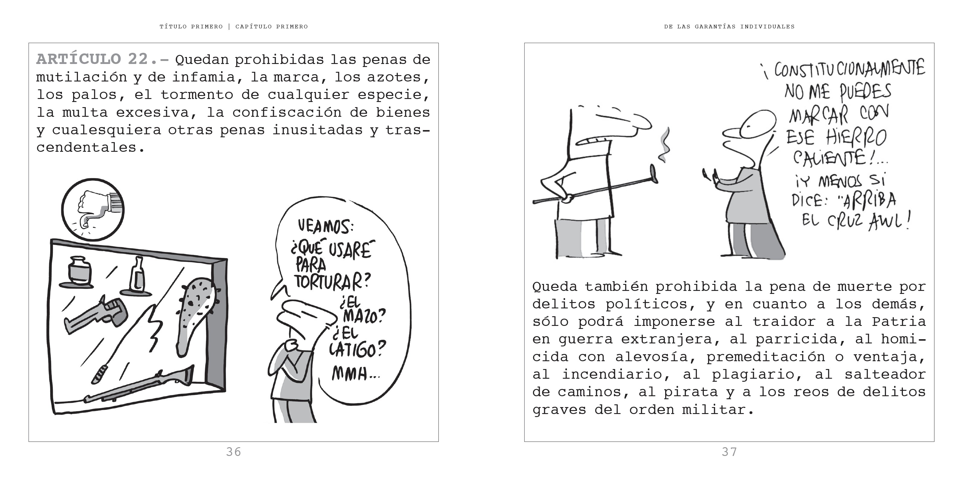 La Constitución ilustrada por Trino