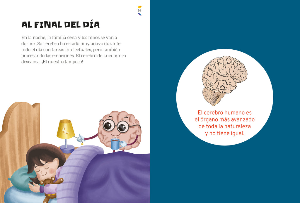 Mi cerebro y yo con Lucia y sus amigos
