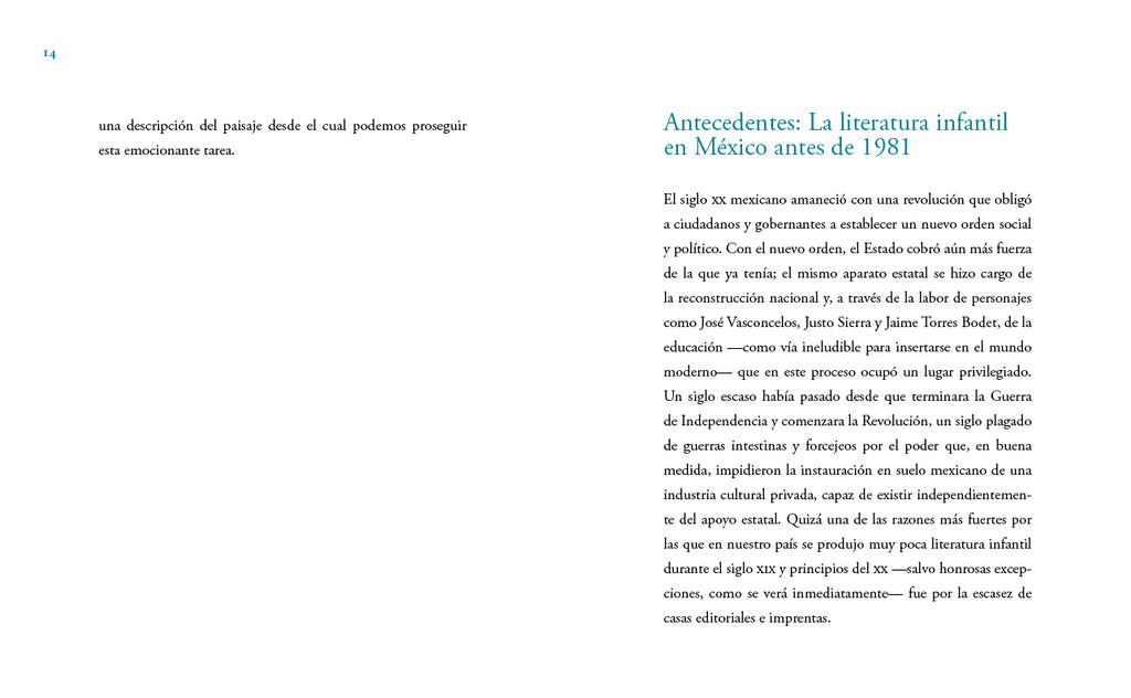 Panorama de la literatura infantil y juvenil mexicana