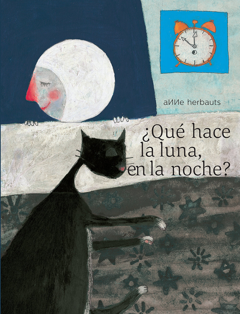 ¿Qué hace la luna, en la noche?
