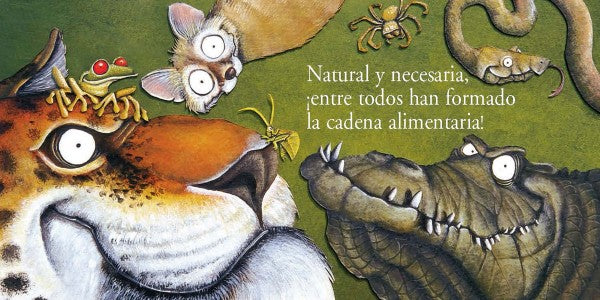 Buen provecho... ¡animales al acecho!