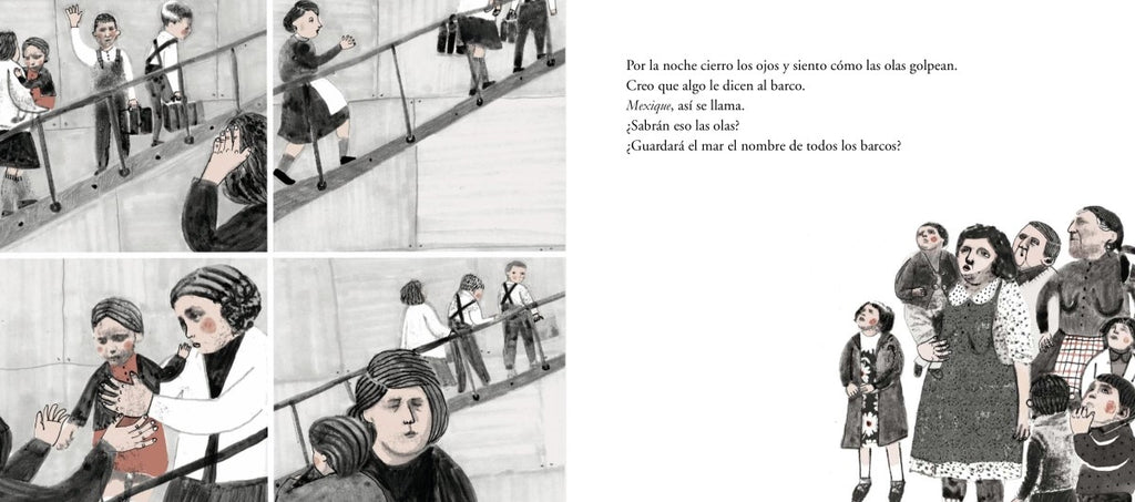 Mexique. El nombre del barco