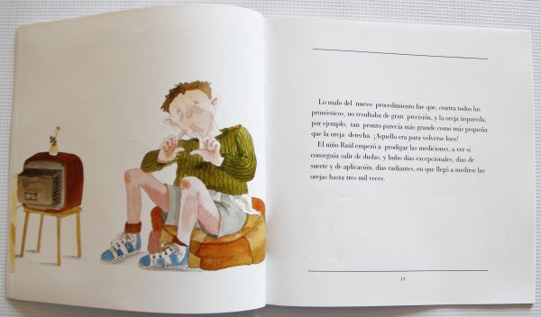 Las orejas del niño Raúl