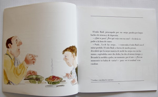 Las orejas del niño Raúl