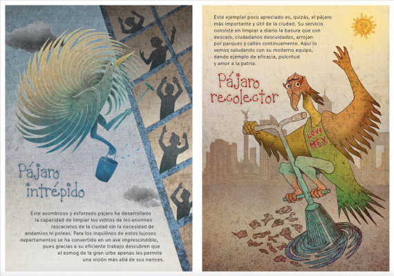 Pájaros urbanos
