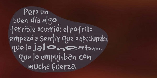 ¡Qué susto!