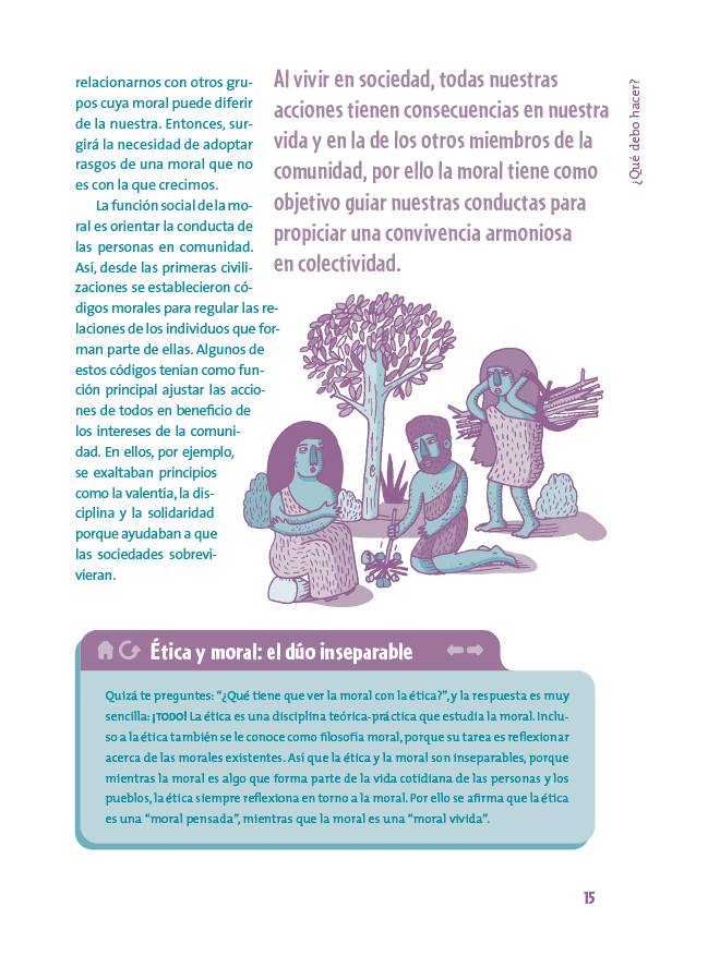 Sí, no, depende. Ética para jóvenes